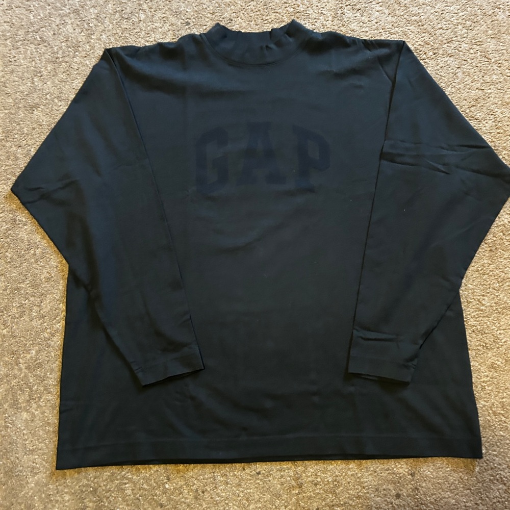Yeezy x GAP Black Long Sleeve Dove Print Tee